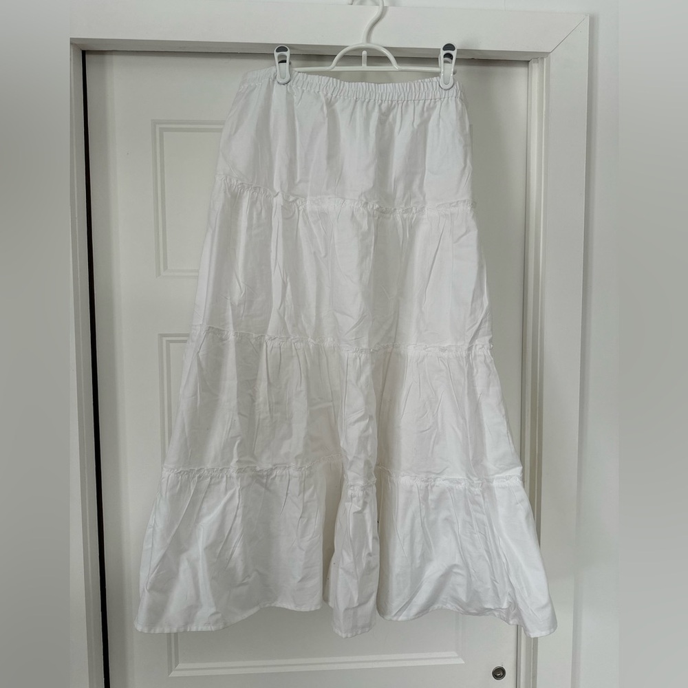 Sunday Best ZARA White Maxi Skirt